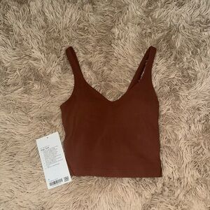 Lululemon NWT Align Tank- Ancient Copper Size 0
